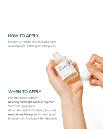Picture of Heartleaf 80% Moisture Soothing Ampoule 30ml
