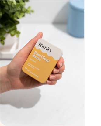 Picture of Travel Soap Sheets - Lemon